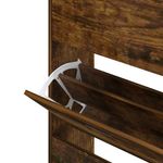 Casa si Gradina - Mobilier - Organizare si depozitare - Organizator incaltaminte - Pantofar, stejar fumuriu, 63x24x147 cm, lemn compozit - Infinity.ro