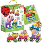 Jucarii, Copii si Bebe - Jucarii si jocuri - Jucarii & jocuri educative - Jocuri si jucarii educative - Joc educativ cu velcro Jolly Farmer Roter Kafer RK6101-03 - Infinity.ro