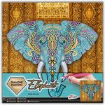 Jucarii, Copii si Bebe - Jucarii si jocuri - Jucarii & jocuri educative - Seturi de artizanat - Set creativ cu diamante rotunde pe panza Diamond Painting 30 x 30 cm Grafix GR260011 - Infinity.ro