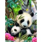 Jucarii, Copii si Bebe - Jucarii si jocuri - Jucarii & jocuri educative - Seturi de artizanat - Set creativ cu diamante rotunde Diamond Painting 40 x 50 cm, Toi-Toys - Infinity.ro