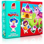 Jucarii, Copii si Bebe - Jucarii si jocuri - Jucarii & jocuri educative - Jocuri si jucarii educative - Joc Magnetic Zane si Unicorni Roter Kafer RK2070-08 - Infinity.ro