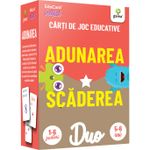 Carti si Birotica - Carti - Manuale si auxiliare scolare - Culegeri auxiliare - Adunarea. Scaderea. Pachete Duo EduCard - Infinity.ro