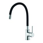 Casa si Gradina - Sanitare - Chiuveta bucatarie si accesorii - Baterii bucatarie - Baterie bucatarie Casa Blanca FLEXI, neagra - Infinity.ro