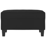 Casa si Gradina - Mobilier - Scaune si fotolii - Tabureti - Taburet, negru, 70x55x41 cm, microfibra - Infinity.ro