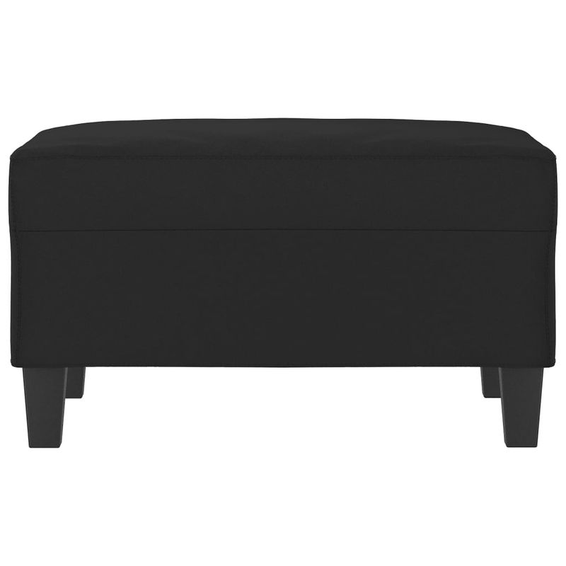 Casa si Gradina - Mobilier - Scaune si fotolii - Tabureti - Taburet, negru, 70x55x41 cm, microfibra - Infinity.ro