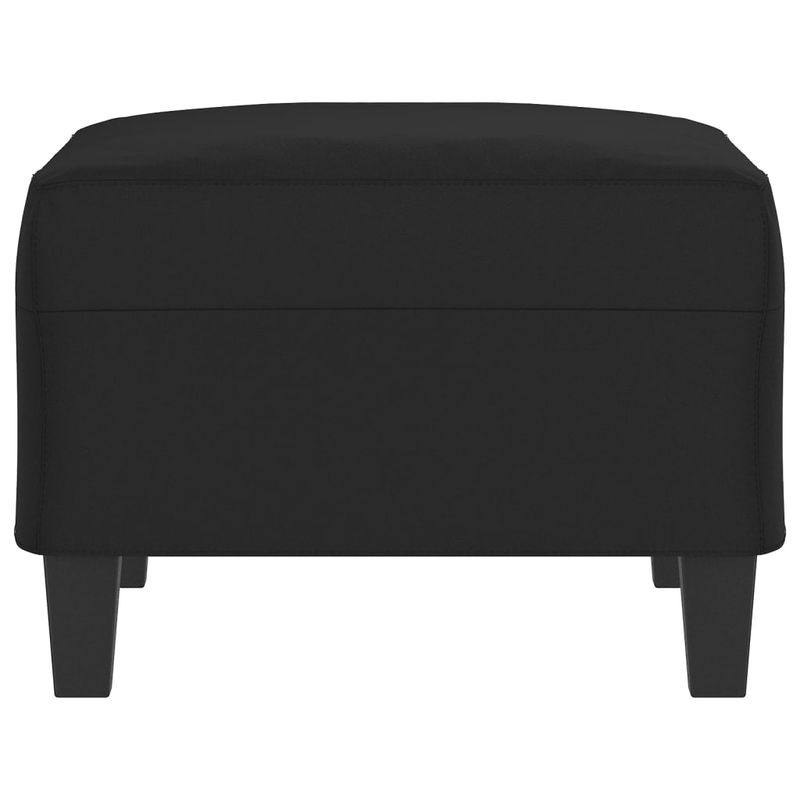 Casa si Gradina - Mobilier - Scaune si fotolii - Tabureti - Taburet, negru, 70x55x41 cm, microfibra - Infinity.ro