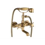 Casa si Gradina - Sanitare - Lavoar baie si accesorii - Baterii sanitare - Baterie cada/dus baie, Retro, Antichizata, Casa Blanca Epoque, Alama, Cartus ceramic - Infinity.ro