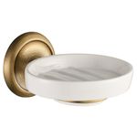 Casa si Gradina - Sanitare - Suporturi si accesorii baie - Suporturi baie - Suport sapun (savoniera) Casa Blanca EPOQUE AEP02, finisaj bronz nichelat - Infinity.ro