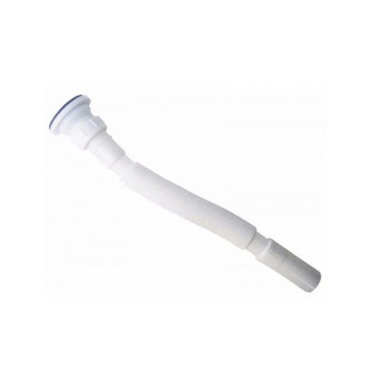 Casa si Gradina - Sanitare - Chiuveta bucatarie si accesorii - Accesorii chiuvete - Racord flexibil 1.1/2″ x 40, piulita din plastic si ventil chiuveta cu sita din otel inoxidabil - Infinity.ro