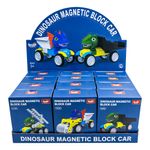 Jucarii, Copii si Bebe - Jucarii si jocuri - Seturi de constructie si cuburi - Seturi de constructie - Jocuri constructii magnetic, 12 buc/set - Infinity.ro