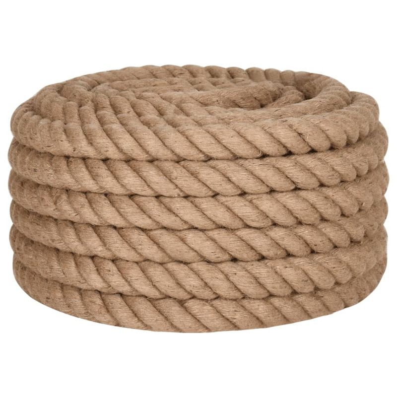 Casa si Gradina - Constructii - Feronerie si accesorii - Sfoara si lanturi - Funie de iuta, 5 m lungime, 40 mm grosime - Infinity.ro