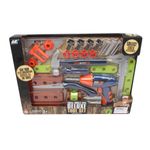 Jucarii, Copii si Bebe - Jucarii si jocuri - Jucarii de rol - Ateliere si bancuri de lucru - Set unelte, in cutie cutie 40.5 x 29 x 5 x 5A cm - Infinity.ro