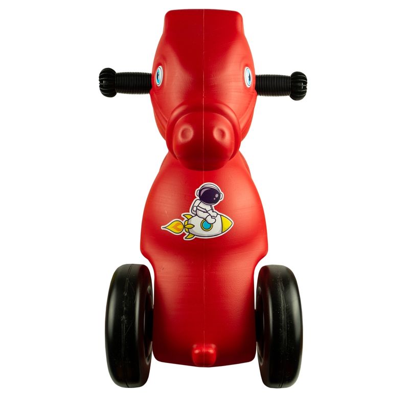 Jucarii, Copii si Bebe - Jucarii si jocuri - Jucarii de exterior - Balansoare copii - Calut balansoar 2 in 1, rosu - ROBENTOYS - Infinity.ro