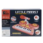 Jucarii, Copii si Bebe - Jucarii si jocuri - Jucarii de rol - Instrumente muzicale de jucarie - Orga cu baterii + microfon, 22 clape - Infinity.ro