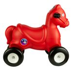 Jucarii, Copii si Bebe - Jucarii si jocuri - Jucarii de exterior - Balansoare copii - Calut balansoar 2 in 1, rosu - ROBENTOYS - Infinity.ro