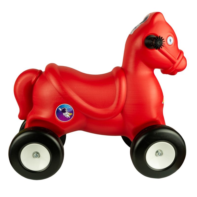 Jucarii, Copii si Bebe - Jucarii si jocuri - Jucarii de exterior - Balansoare copii - Calut balansoar 2 in 1, rosu - ROBENTOYS - Infinity.ro