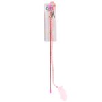 Petshop - Accesorii petshop - Jucarii animale - Jucarii interactive animale - Jucarie undita roz pentru pisici 40cm - Infinity.ro