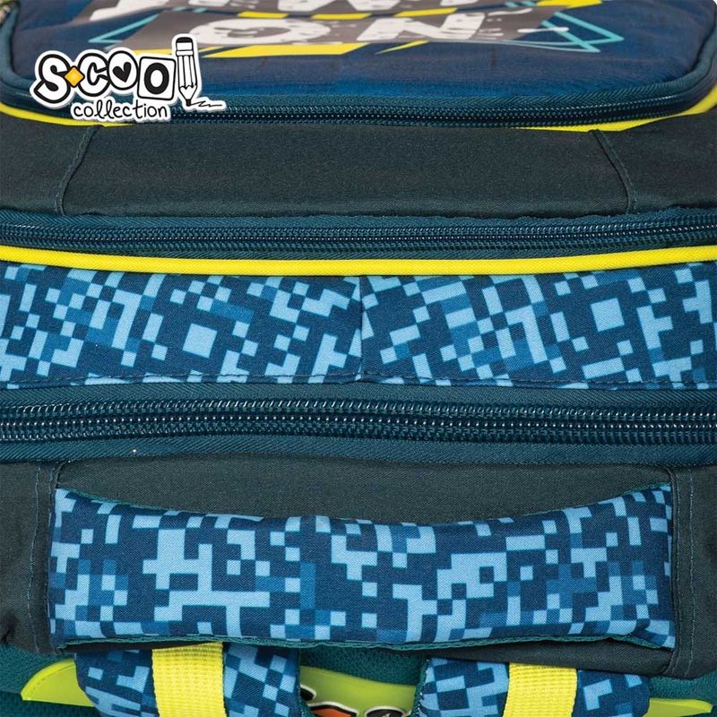 Carti si Birotica - Rechizite - Rucsacuri si genti scolare - Ghiozdan anatomic LIGHT NO LIMIT, 41 x 28 x 21 cm S-COOL - Infinity.ro