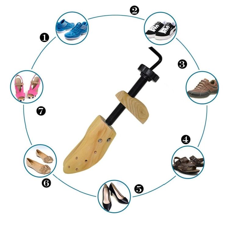 Fashion, accesorii si bijuterii - Femei - Incaltaminte femei - Accesorii incaltaminte - Set 2 Sanuri/Calapoade pentru largit si alungit pantofi,Marimea 42-46 - 42-46 - Infinity.ro