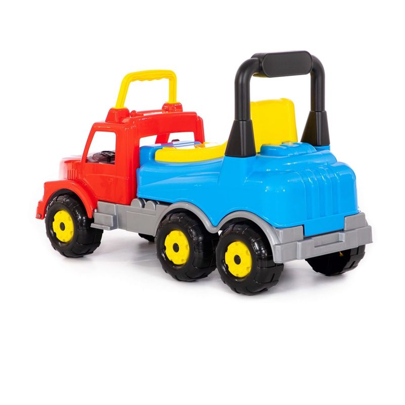 Jucarii, Copii si Bebe - Jucarii si jocuri - Vehicule si jucarii cu telecomanda - Masinute - Masinuta fara pedale-Camion - MaxiTruck, 69 x 28 x 41 cm, Wader - Infinity.ro