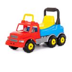 Jucarii, Copii si Bebe - Jucarii si jocuri - Vehicule si jucarii cu telecomanda - Masinute - Masinuta fara pedale-Camion - MaxiTruck, 69 x 28 x 41 cm, Wader - Infinity.ro