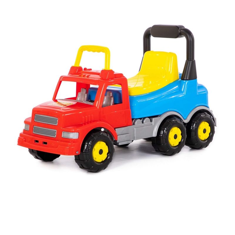Jucarii, Copii si Bebe - Jucarii si jocuri - Vehicule si jucarii cu telecomanda - Masinute - Masinuta fara pedale-Camion - MaxiTruck, 69 x 28 x 41 cm, Wader - Infinity.ro