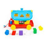 Jucarii, Copii si Bebe - Jucarii si jocuri - Jucarii bebelusi - Jucarii de tras/impins - Casuta cu forme si roti, Polesie - Infinity.ro