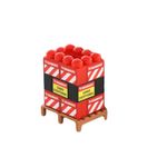 Jucarii, Copii si Bebe - Jucarii si jocuri - Vehicule si jucarii cu telecomanda - Utilaje constructie de jucarie - Stivuitor cu palet cuburi - Mammoet, 48 x 21 x 22 cm, Polesie - Infinity.ro