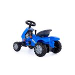 Jucarii, Copii si Bebe - Jucarii si jocuri - Jucarii de exterior - Masinute si vehicule pentru copii - Tractor Turbo 2 cu pedale, 78 x 44 x 54 cm, Polesie - Infinity.ro