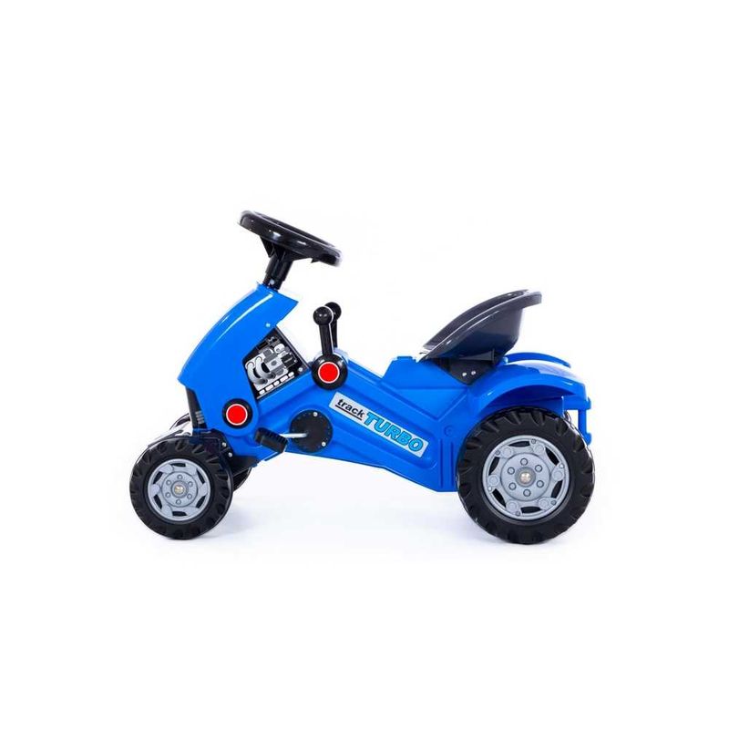 Jucarii, Copii si Bebe - Jucarii si jocuri - Jucarii de exterior - Masinute si vehicule pentru copii - Tractor Turbo 2 cu pedale, 78 x 44 x 54 cm, Polesie - Infinity.ro
