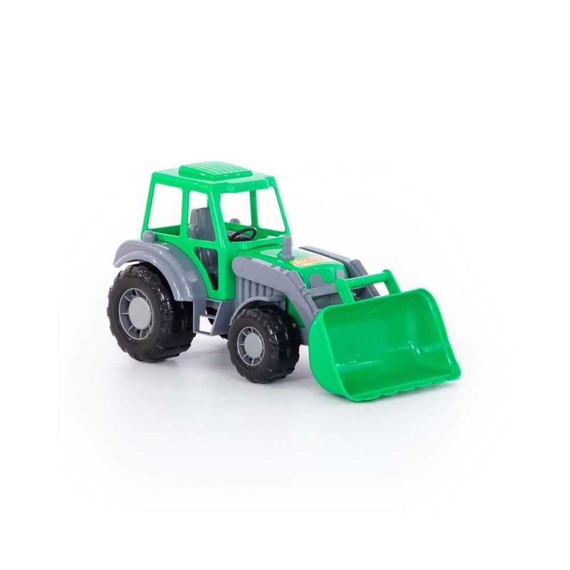 Jucarii, Copii si Bebe - Jucarii si jocuri - Vehicule si jucarii cu telecomanda - Utilaje constructie de jucarie - Tractor cu incarcator - Altay, 36 x 17 x 18 cm, Polesie - Infinity.ro