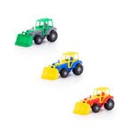 Jucarii, Copii si Bebe - Jucarii si jocuri - Vehicule si jucarii cu telecomanda - Utilaje constructie de jucarie - Tractor cu incarcator - Altay, 36 x 17 x 18 cm, Polesie - Infinity.ro