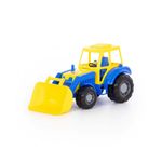 Jucarii, Copii si Bebe - Jucarii si jocuri - Vehicule si jucarii cu telecomanda - Utilaje constructie de jucarie - Tractor cu incarcator - Altay, 36 x 17 x 18 cm, Polesie - Infinity.ro