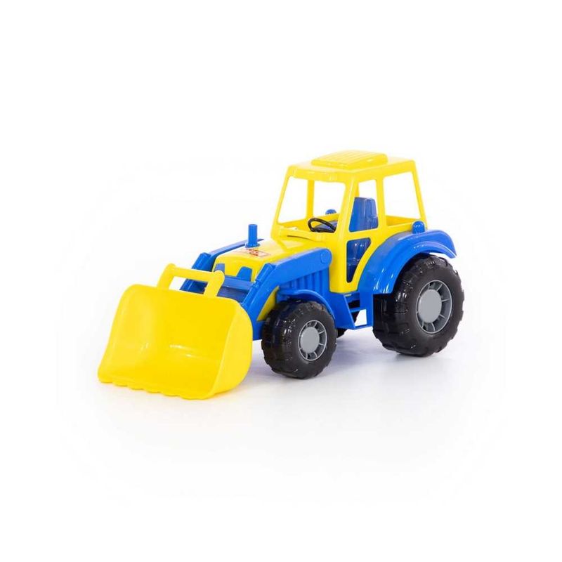 Jucarii, Copii si Bebe - Jucarii si jocuri - Vehicule si jucarii cu telecomanda - Utilaje constructie de jucarie - Tractor cu incarcator - Altay, 36 x 17 x 18 cm, Polesie - Infinity.ro
