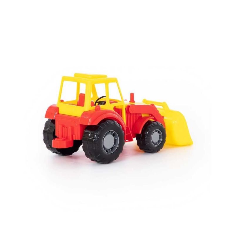 Jucarii, Copii si Bebe - Jucarii si jocuri - Vehicule si jucarii cu telecomanda - Utilaje constructie de jucarie - Tractor cu incarcator - Altay, 36 x 17 x 18 cm, Polesie - Infinity.ro