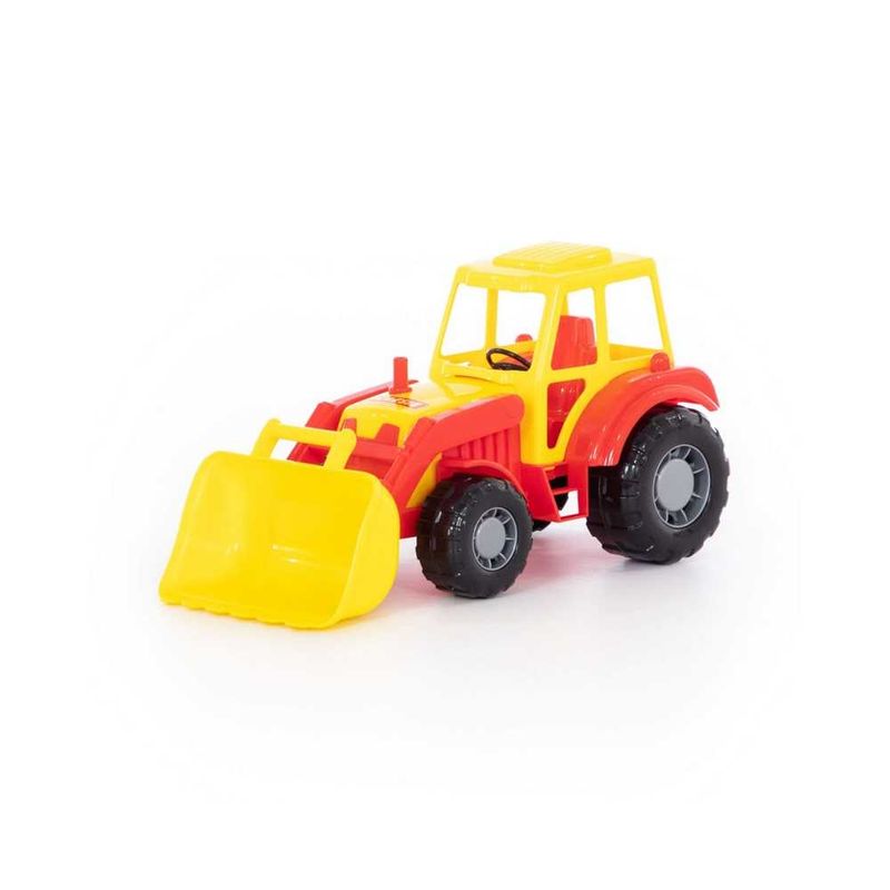 Jucarii, Copii si Bebe - Jucarii si jocuri - Vehicule si jucarii cu telecomanda - Utilaje constructie de jucarie - Tractor cu incarcator - Altay, 36 x 17 x 18 cm, Polesie - Infinity.ro