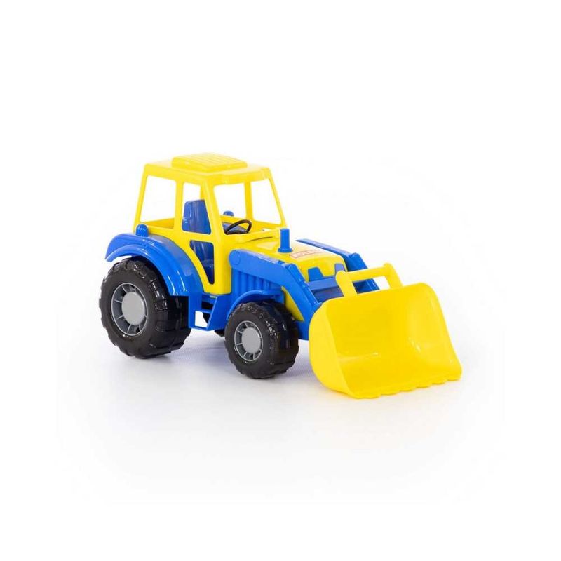 Jucarii, Copii si Bebe - Jucarii si jocuri - Vehicule si jucarii cu telecomanda - Utilaje constructie de jucarie - Tractor cu incarcator - Altay, 36 x 17 x 18 cm, Polesie - Infinity.ro