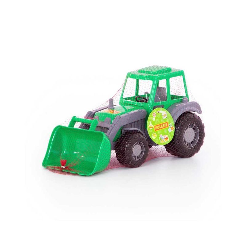 Jucarii, Copii si Bebe - Jucarii si jocuri - Vehicule si jucarii cu telecomanda - Utilaje constructie de jucarie - Tractor cu incarcator - Altay, 36 x 17 x 18 cm, Polesie - Infinity.ro