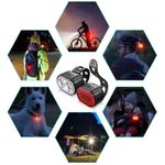 Sport si Outdoor - Ciclism - Accesorii pentru biciclete - Lumini biciclete - Set Lumini Bicicleta, Far si Stop LED,Negru - Negru - Infinity.ro