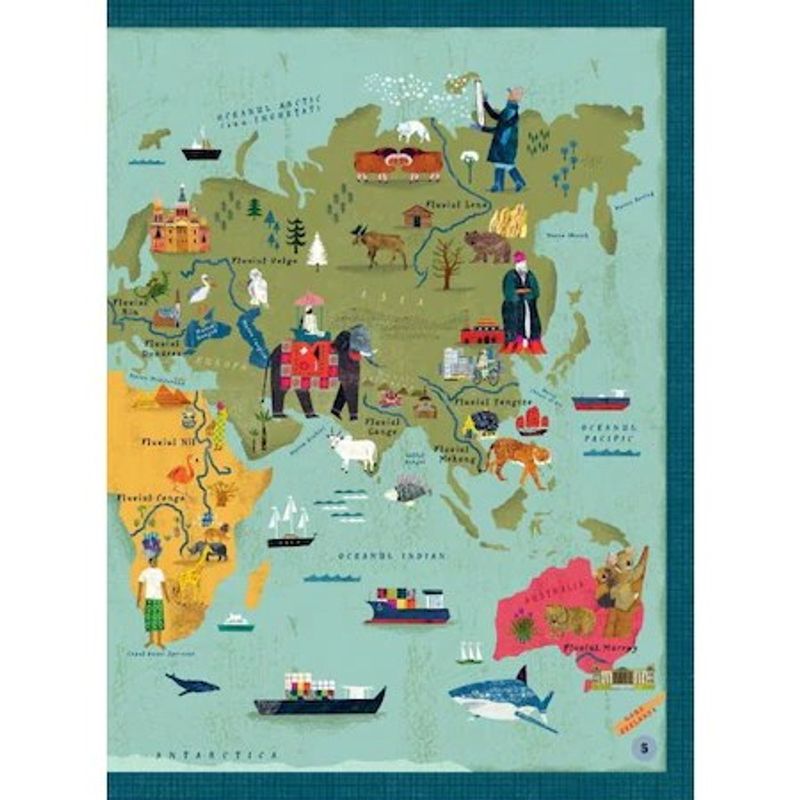 Carti si Birotica - Carti - Carti pentru copii - Carti interactive - Marile fluvii ale lumii, Volker Mehnert, Martin Haake - Infinity.ro