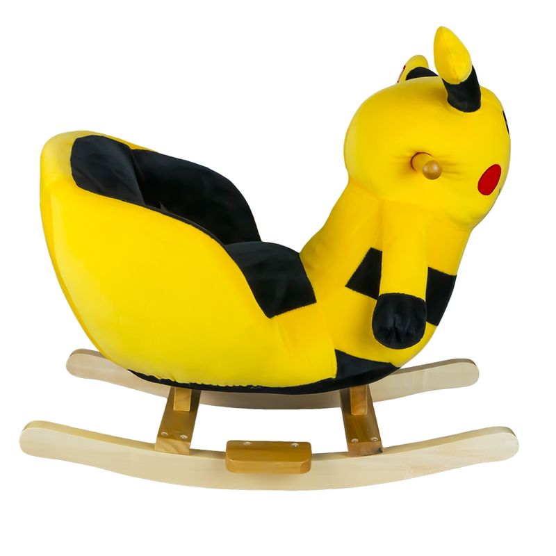 Jucarii, Copii si Bebe - Jucarii si jocuri - Jucarii de exterior - Balansoare copii - Balansoar pentru bebelusi, Albinuta, lemn + plus, 60 x 34 x 45 cm - Infinity.ro