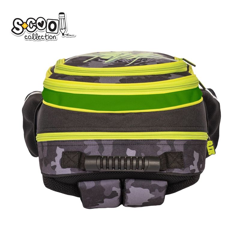 Carti si Birotica - Rechizite - Rucsacuri si genti scolare - Ghiozdan ergonomic AIR FORCE, 40.5 x 29 x 13.5 cm - S-COOL - Infinity.ro