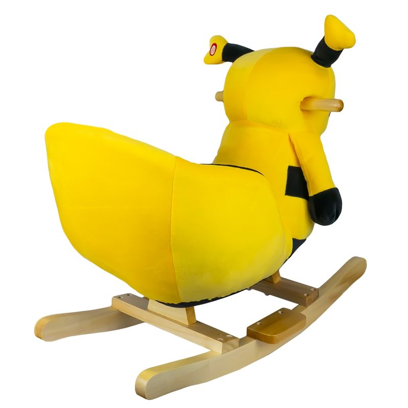 Jucarii, Copii si Bebe - Jucarii si jocuri - Jucarii de exterior - Balansoare copii - Balansoar pentru bebelusi, Albinuta, lemn + plus, 60 x 34 x 45 cm - Infinity.ro