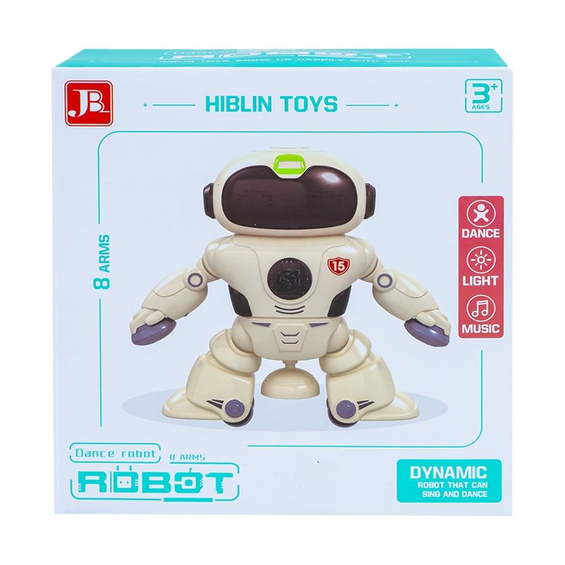 Jucarii, Copii si Bebe - Jucarii si jocuri - Vehicule si jucarii cu telecomanda - Roboti de jucarie - Robot dansator, cu baterii - Infinity.ro