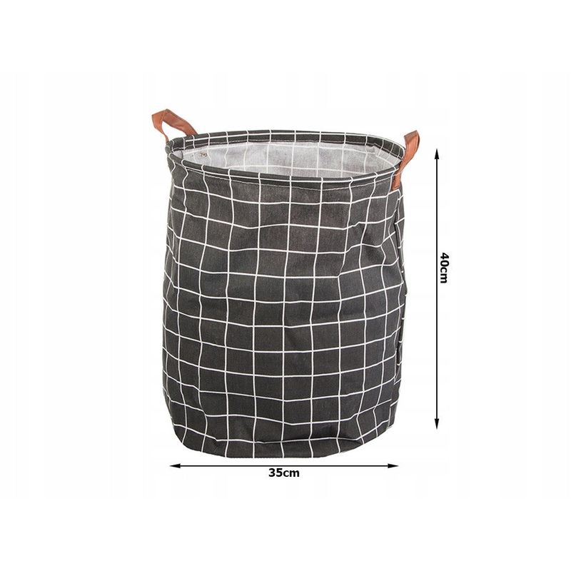 Casa si Gradina - Mobilier - Organizare si depozitare - Cutii depozitare - Cos depozitare jucarii, haine,Marime XL,Capacitate 45 L - 40 x 35 cm - Infinity.ro