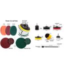 Casa si Gradina - Constructii - Scule electrice si accesorii - Seturi si accesorii pentru gaurit si insurubat - Set de perii curatare pentru bormasina/autofiletanta,22 Elemente - Multicolor - Infinity.ro