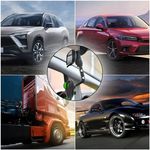 Laptop, Telefoane si Tablete - Telefoane mobile si accesorii - Accesorii Telefoane - Alte accesorii telefoane - Suport auto pentru telefon cu prindere la oglinda retrovizoare 360 grade - Negru - Infinity.ro