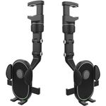 Laptop, Telefoane si Tablete - Telefoane mobile si accesorii - Accesorii Telefoane - Alte accesorii telefoane - Suport auto pentru telefon cu prindere la oglinda retrovizoare 360 grade - Negru - Infinity.ro