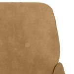 Casa si Gradina - Mobilier - Scaune si fotolii - Fotolii - Fotoliu, maro, 62x79x79 cm, catifea - Infinity.ro