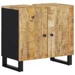 Casa si Gradina - Mobilier - Seturi de mobilier - Seturi baie - Set mobilier de baie, 5 piese, lemn masiv de mango - Infinity.ro